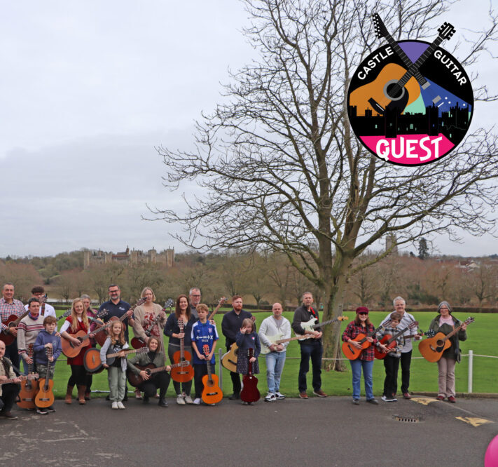 The Castle Guitar Quest participants