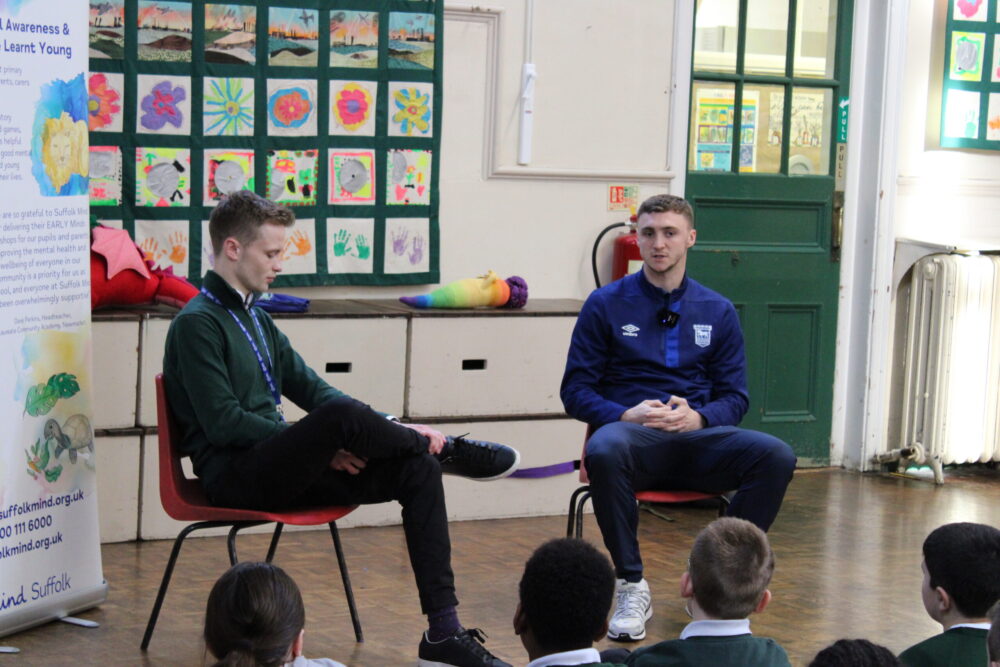 ITFC and Suffolk Mind launch The Mental Health Kitbag