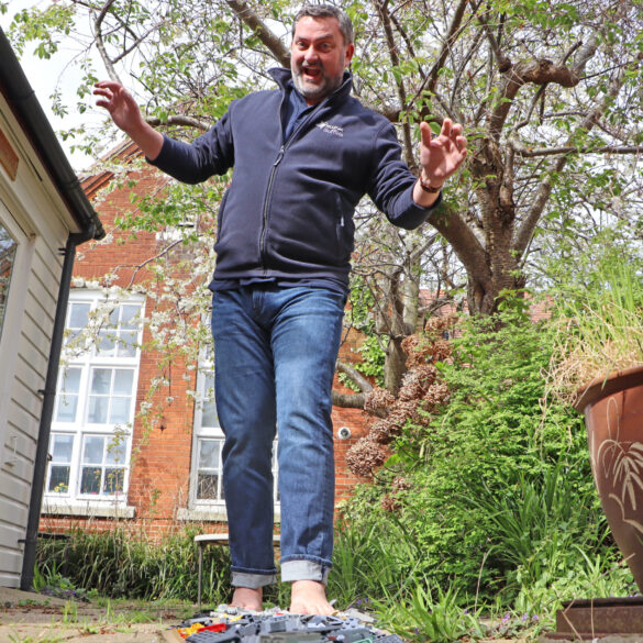 Our CEO is 'bricking it' ahead of Lego walk challenge